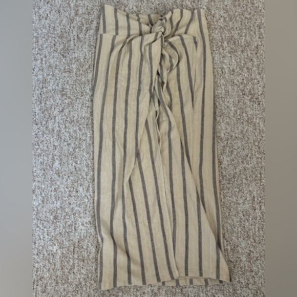 Stripe midi skirt - Picture 2 of 5
